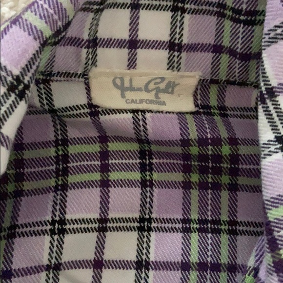 flannel top from “Brandy Melville” (never worn) - Picture 3 of 4